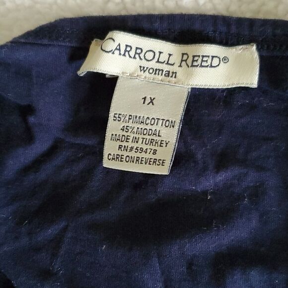CARROLL REED blue tee - Picture 4 of 5